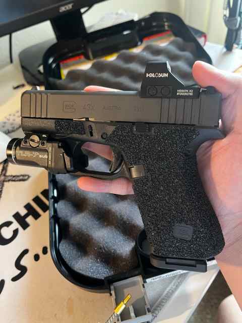 Glock 43x MOS - Holosun 507k/ TLR + extra&#039;s
