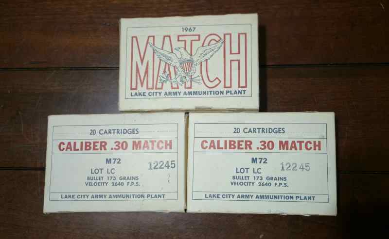M72 Match 30-06 Ammo