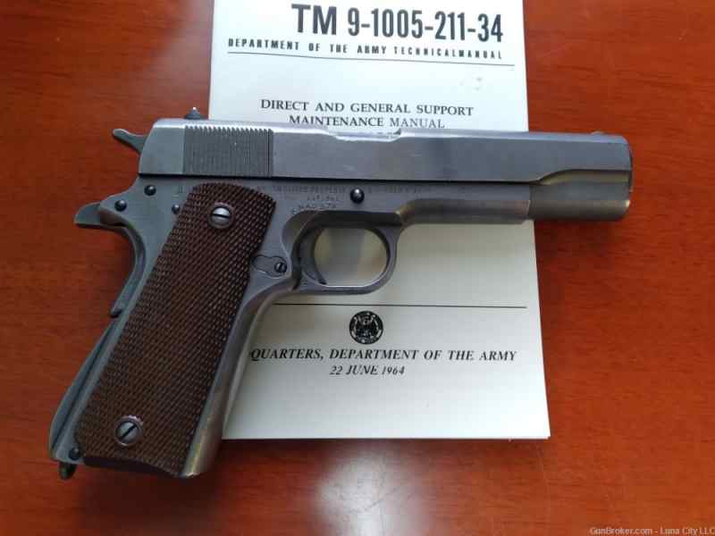 Remington Rand 1911 1911A1 World War 2 1944