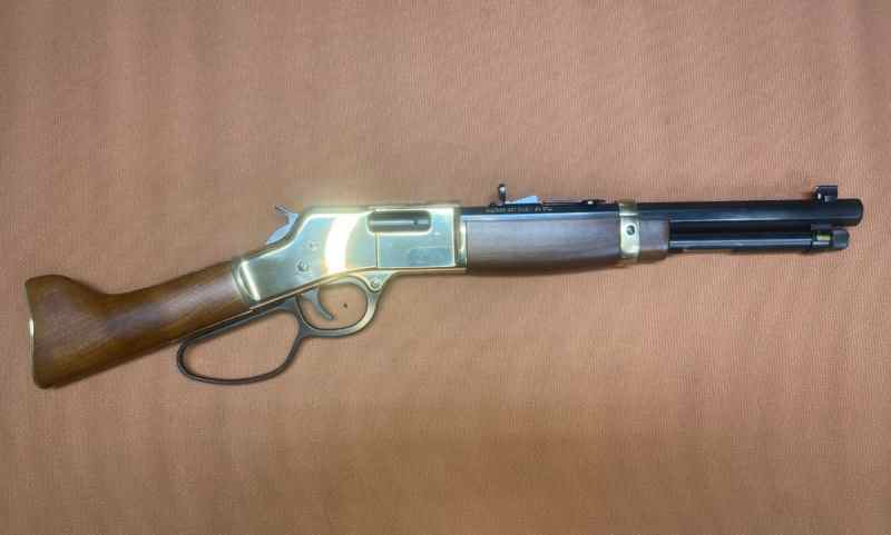 NEW IN BOX- Henry Big Boy Brass SIDE GATE .357 Mag