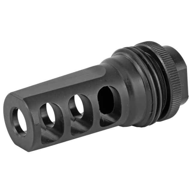 SilencerCo ASR Three Port Muzzle Brake, 5/8″-24 tp