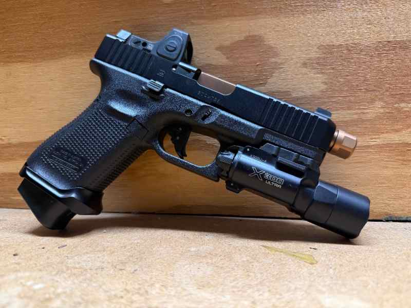 Threaded Glock 19 barrel