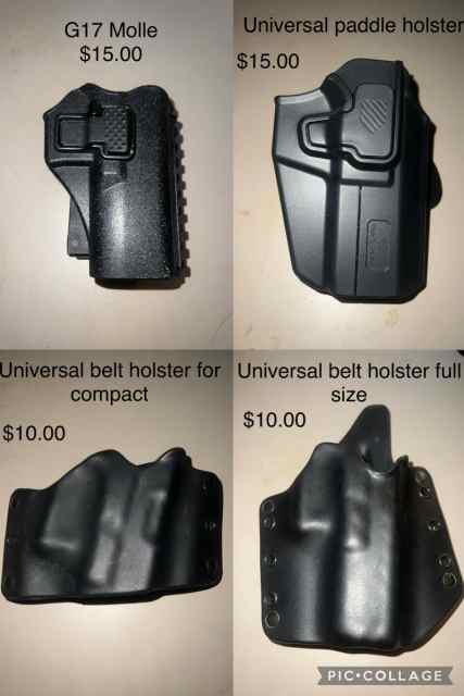 Lots of Holsters