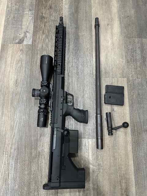 Desert Tech SRS 338 Lapua and 308 with EP5