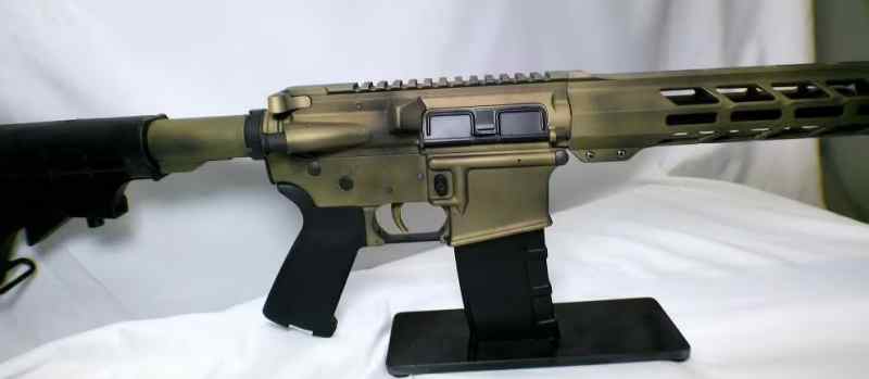 AR-15 Custom Battle Hardened Bronze Cerakote