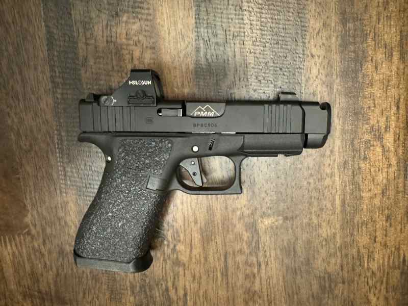 Glock G43x mos PMM Holosun