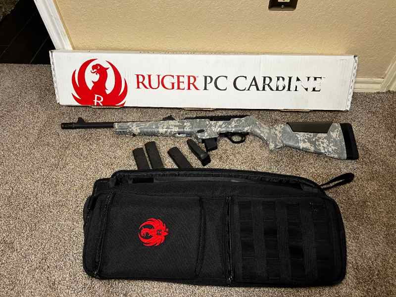 Ruger PC Carbine Digital Camo $600