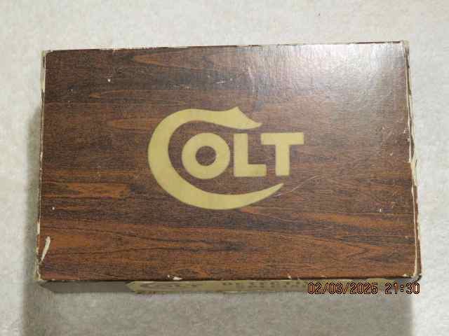 Colt Detective Special Revolver Mint in the Box