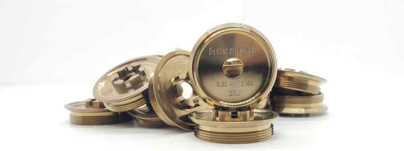 Diligent Defense End Cap 17-4 SS 556 Raw Finish - 
