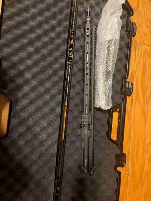 (4th cleanout!) Daniel Defense M4V7 16inch upper