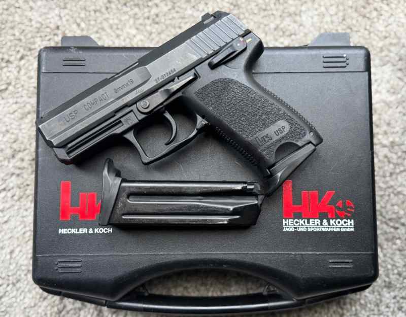 HK USP9 Compact V1 DA/SA 9mm
