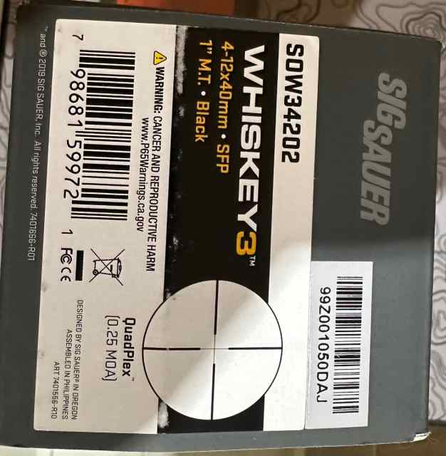Sig Whiskey3 4-12x40