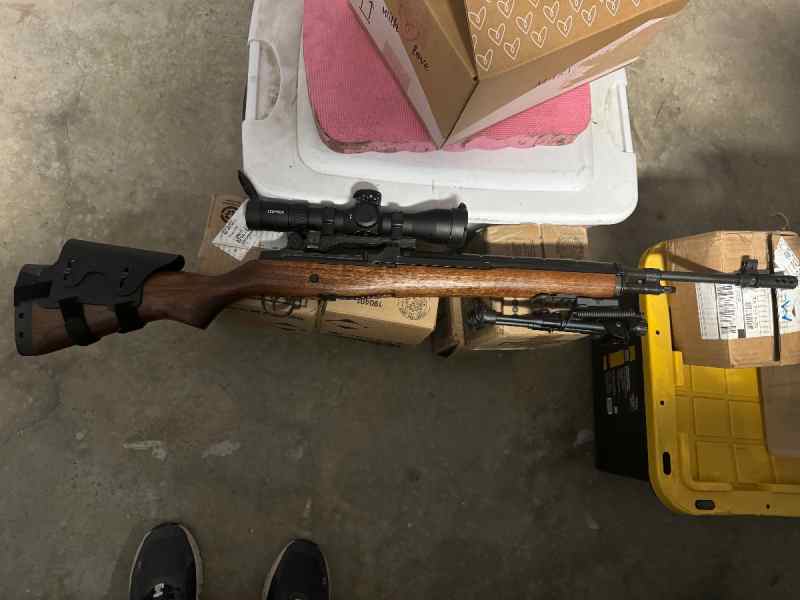 M14/m1a Fulton armory enhanced service rifle 