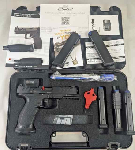 Walther PDP Pro Full Size ACRO P-2 Red Dot