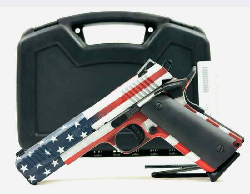 Citadel 1911 .45 US Flag Cerakote