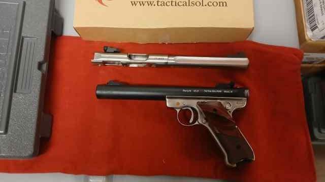 RUGER MKIII COMPETITION 22LR w/ EXTRAS