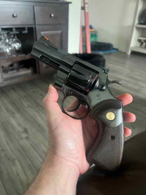 Colt Python 3 Inch Blued