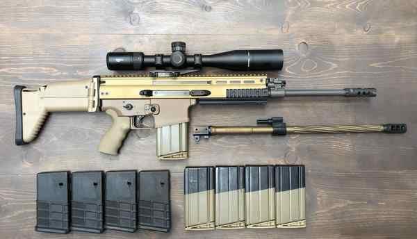 FN SCAR 17 with MATCH 6.5 CREEDMOOR and Vortex PST