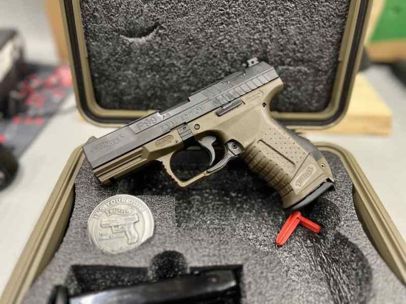 LNIB Walther P99 9mm Final Edition Green