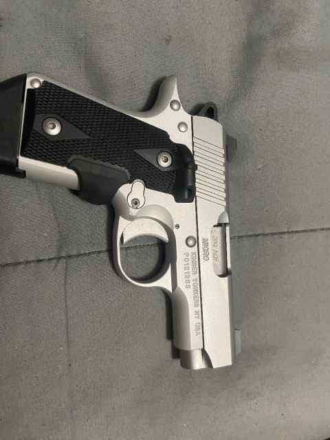 Kimber Micro .380 with Crimson trace grips