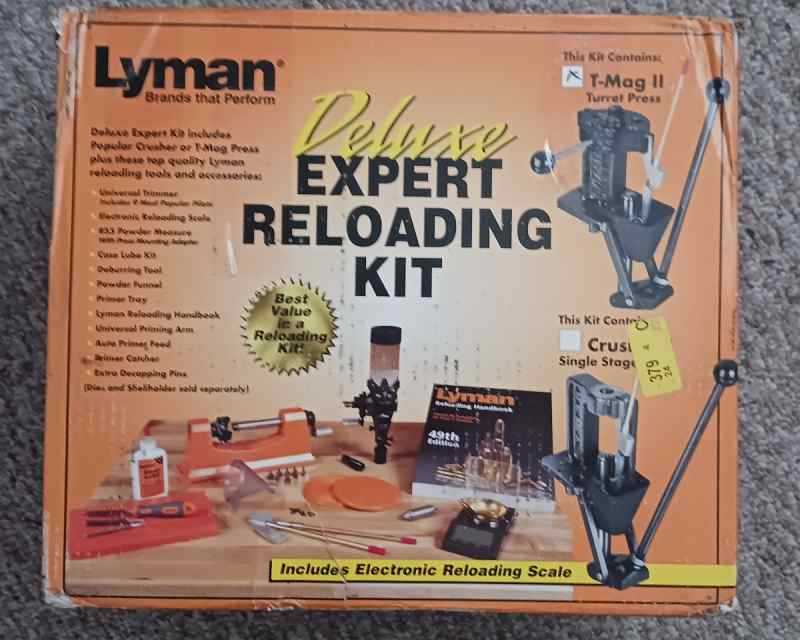 Lyman Deluxe Expert Reloading Kit - T-Mag 2 