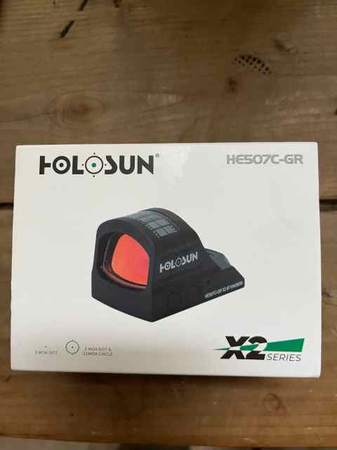 New In Box Holosun HE507C-GR X2