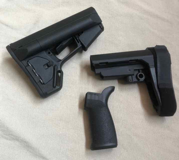 Pistol brace &amp; AR stock