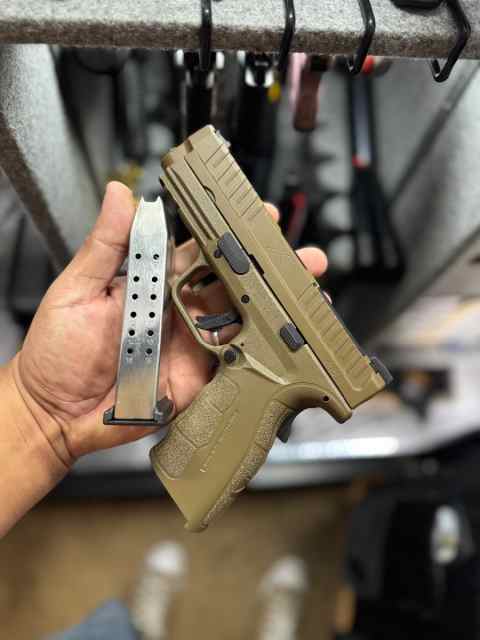Springfield xd9 MOD3 FDE Optic Ready