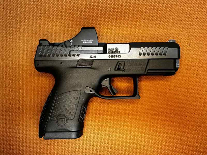 NEW IN BOX - CZ P-10 S w/Holosun SCS Opt - 9mm