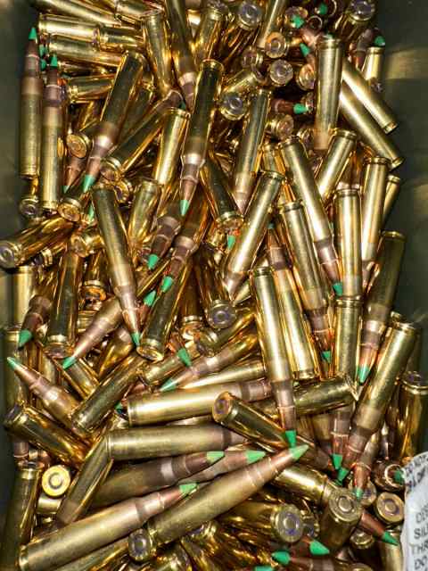 5.56 Green Tip Ammo