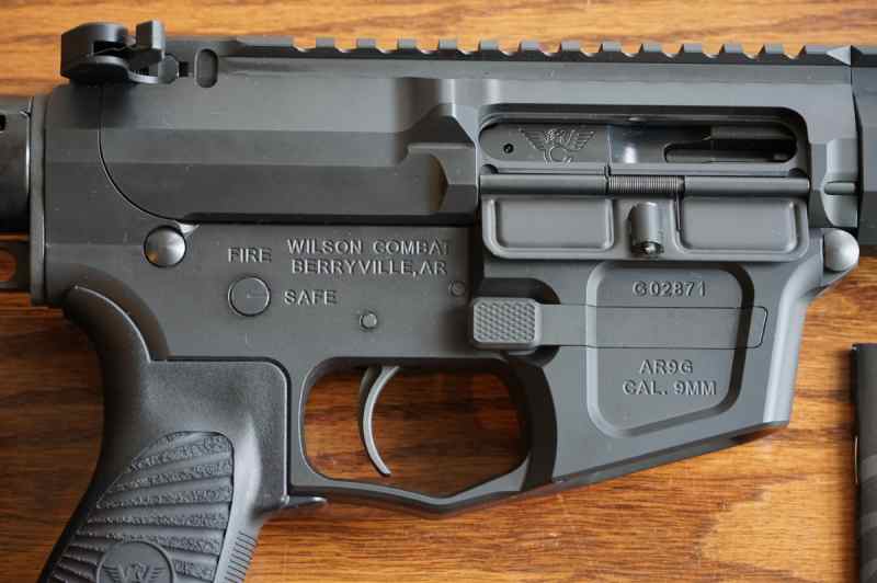 Wilson Combat AR9...  Pistol...  9mm...  