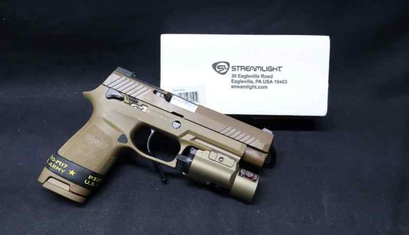 Sig Sauer P320 M17 With Streamlight TLR-VIR-II 9mm