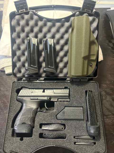 HK P30SK LEM 9mm with holster 