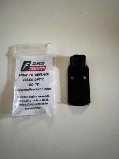 Dawson precision plate staccato holosun eps 507k