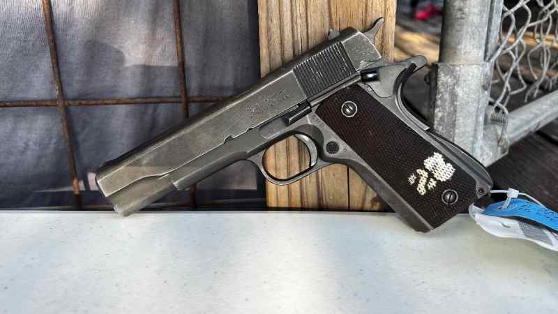 WTT 1911 time period Remington Ran for Colt slide