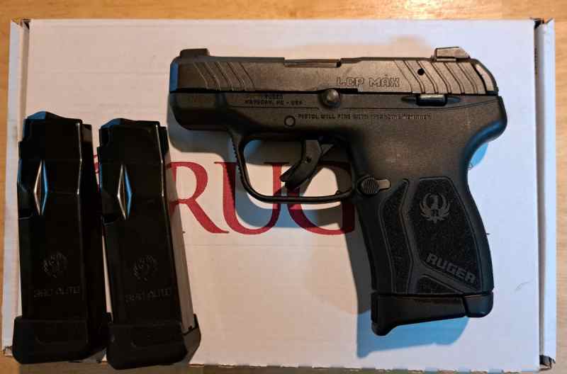 Ruger LCP Max .380/ EC9s 9mm