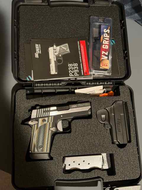 Sig Sauer P938 Equinox w/ Extras