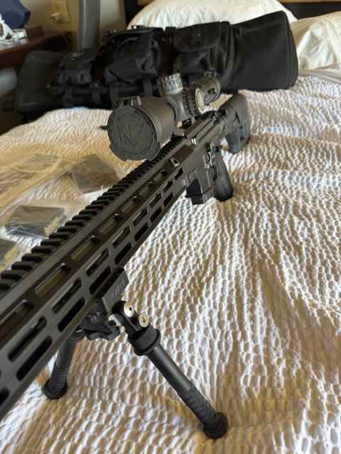 Geissele 18” Stratomatch 6 arc, Nightforce 