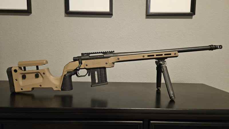 308 Howa 1500 20&quot;, MDT XRS Chassis, Timney Trigger