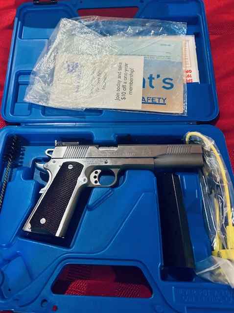 LNIB SPRINGFIELD V-16 LONGSLIDE .45 SUPER 1911 