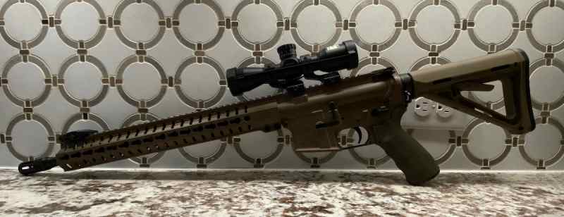 CMMG MK4 5.56 with P-223 scope