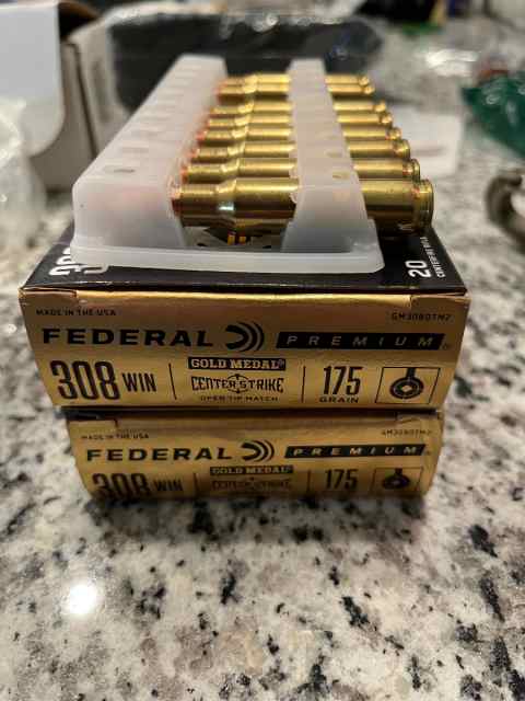Federal GMM .308 175gr Center Strike