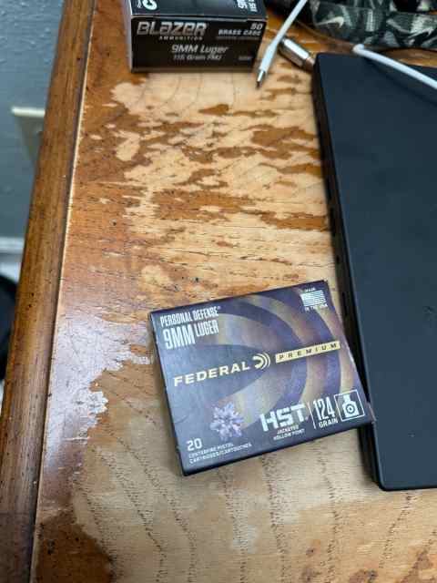 Federal HST 9mm
