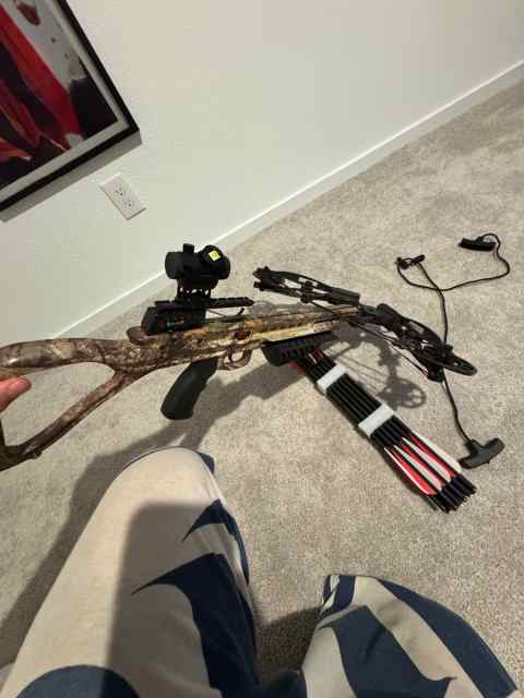 Killer instinct cross bow 180lb pull
