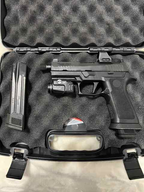 Sig Sauer p320 x9 legion
