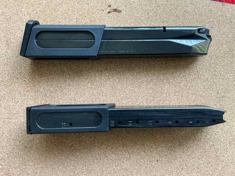 Beretta Factory 92fs/cx4 30 round mags