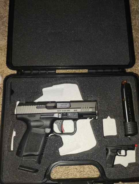 Canik tp9 elite sc in tungsten grey and black