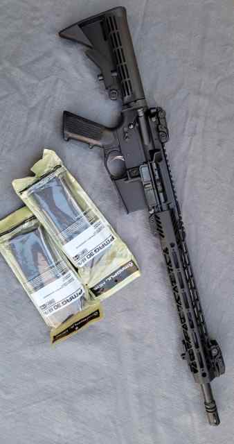 16&quot; mid-length gas Ar15