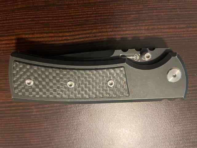 Chaves Redencion Street Knife - Carbon Fiber Inlay