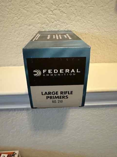 Federal Large Rifle 210 Champion Primers 1000